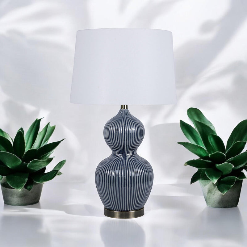 39CM LAMP AND SHADE