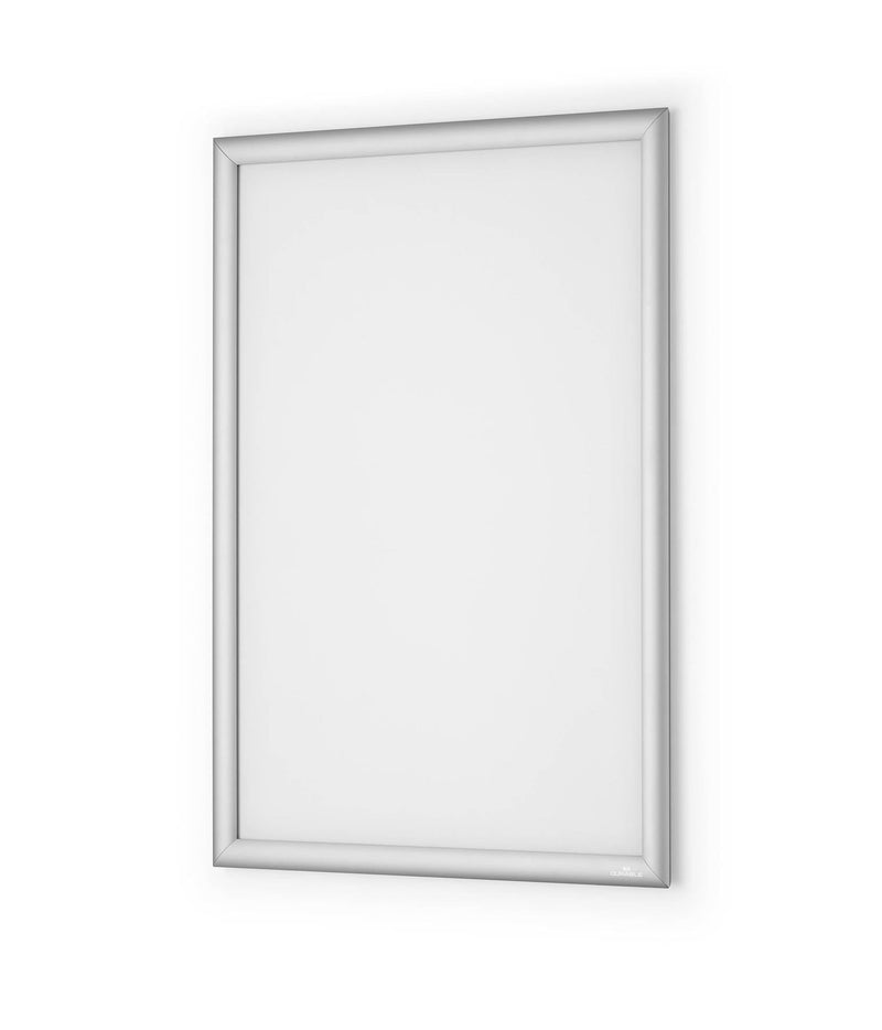 Durable Outdoor Snap Frame Weatherproof Poster Holder Notice Board | A2 Silver