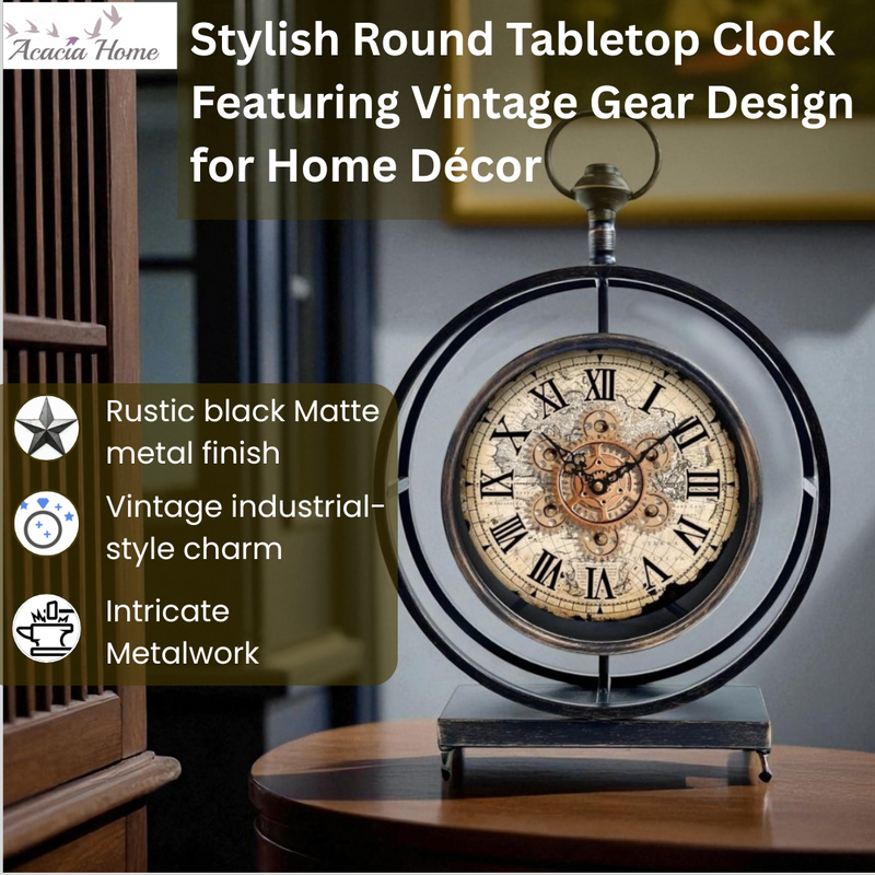 50CM GEAR CLOCK