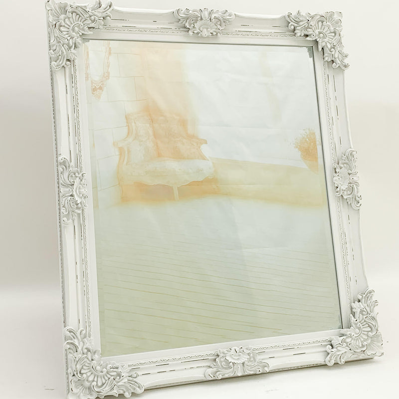36X48INCH WHITE MIRROR