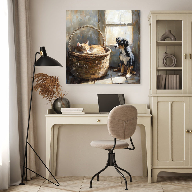 Envious Glance Canvas