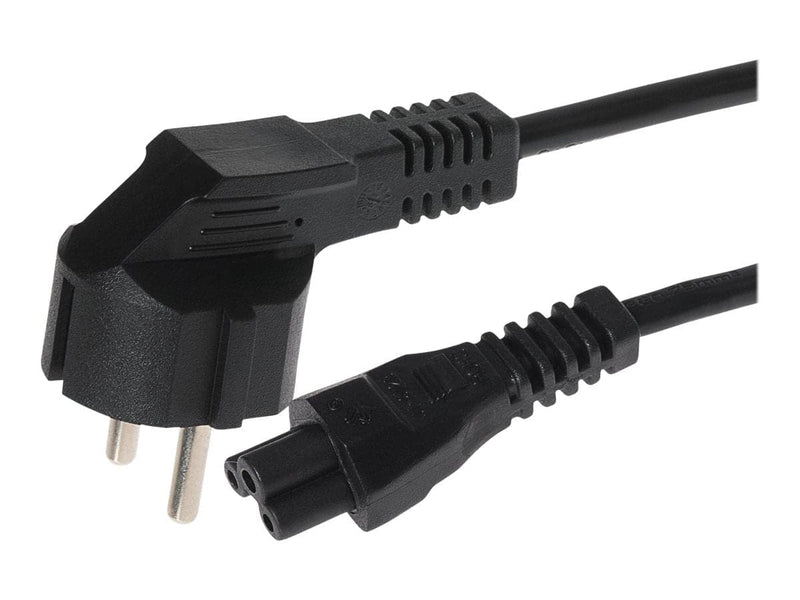 Maplin IEC C5 3pin Plug Female to EU Schuko Plug Power Supply Cable - 2m