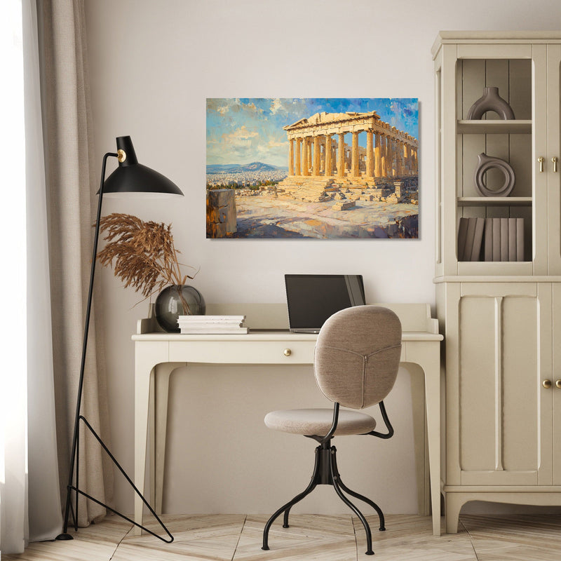Parthenon Light Canvas