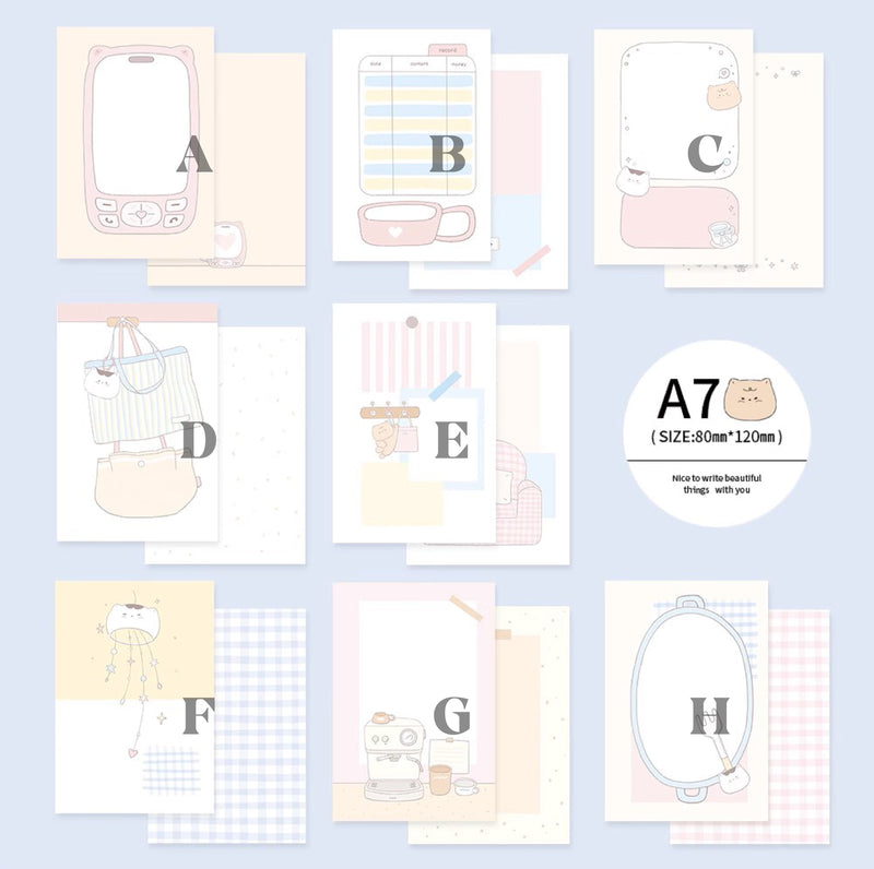 Hello Cat | A7 Size Kitty Refill Paper