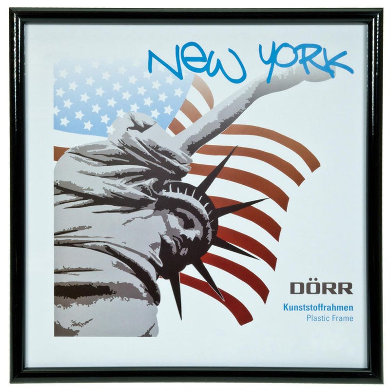 New York Black Square Photo Frame - 30x30cm