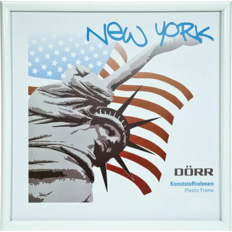 New York White Square Photo Frame - 40x40cm