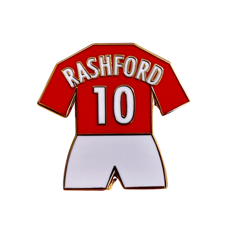 Marcus Rashford 10 Shirt Badge