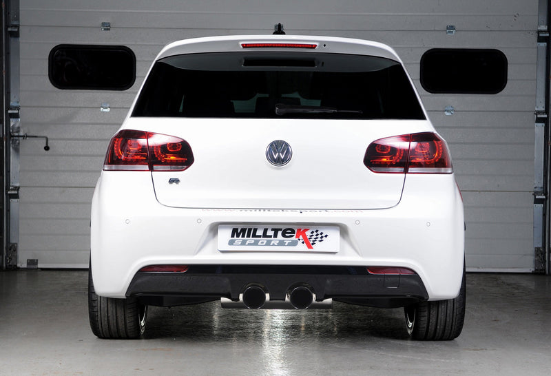 Milltek Sport - Cat Back Exhaust (Multiple Options) - VW Golf MK6 R