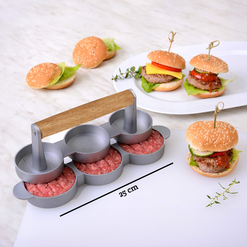 Triple Mini Burger Press | From Scratch