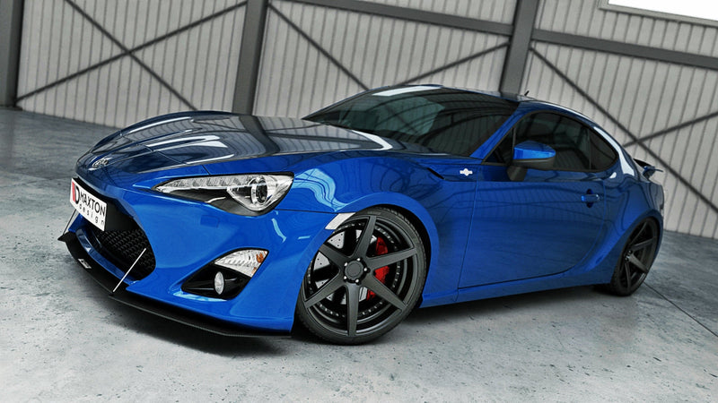 Maxton Design - FRONT RACING SPLITTER TOYOTA GT86 (2012-2016)