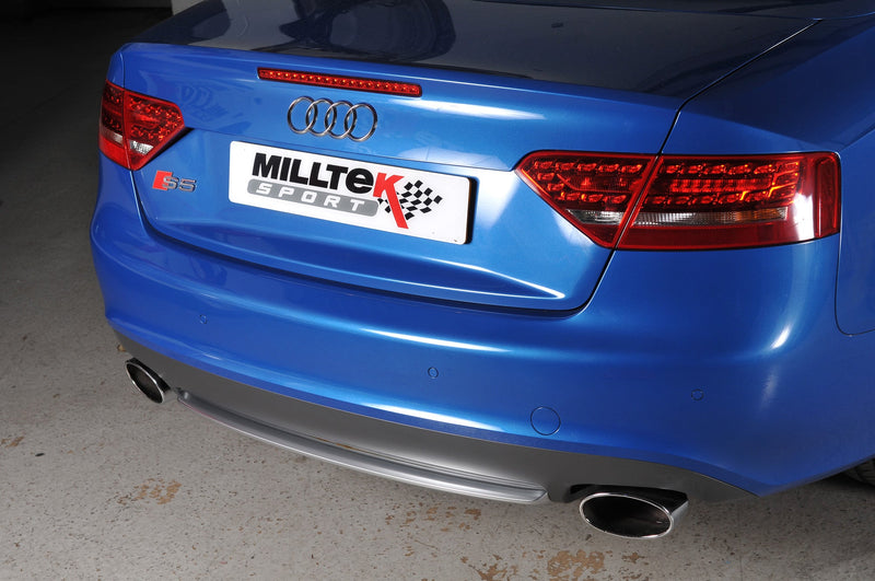 Milltek Sport - Cat Back Exhaust (Multiple Options) Audi S5 B8 Coupe & Cabriolet