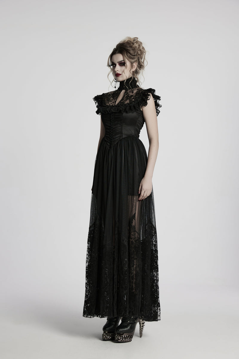Punk Rave Seraphina Goth Flying Sleeve Dress