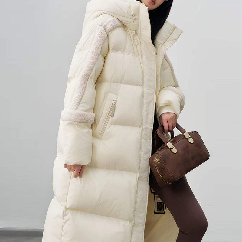 Down Jacket Winter Women's Mid-length Thick Coat
