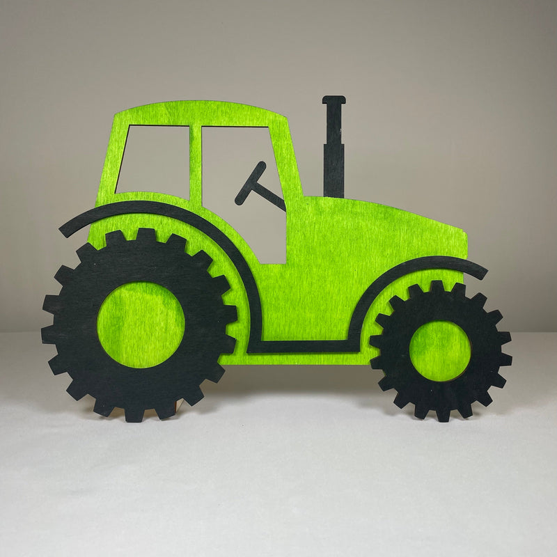 Tractor Wall Display Sign - Handmade Ornament