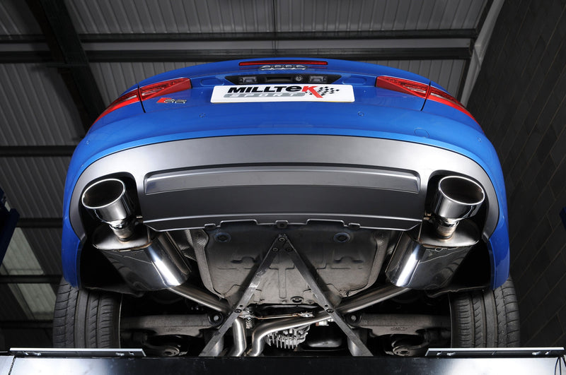 Milltek Sport - Cat Back Exhaust (Multiple Options) Audi S5 B8 Coupe & Cabriolet
