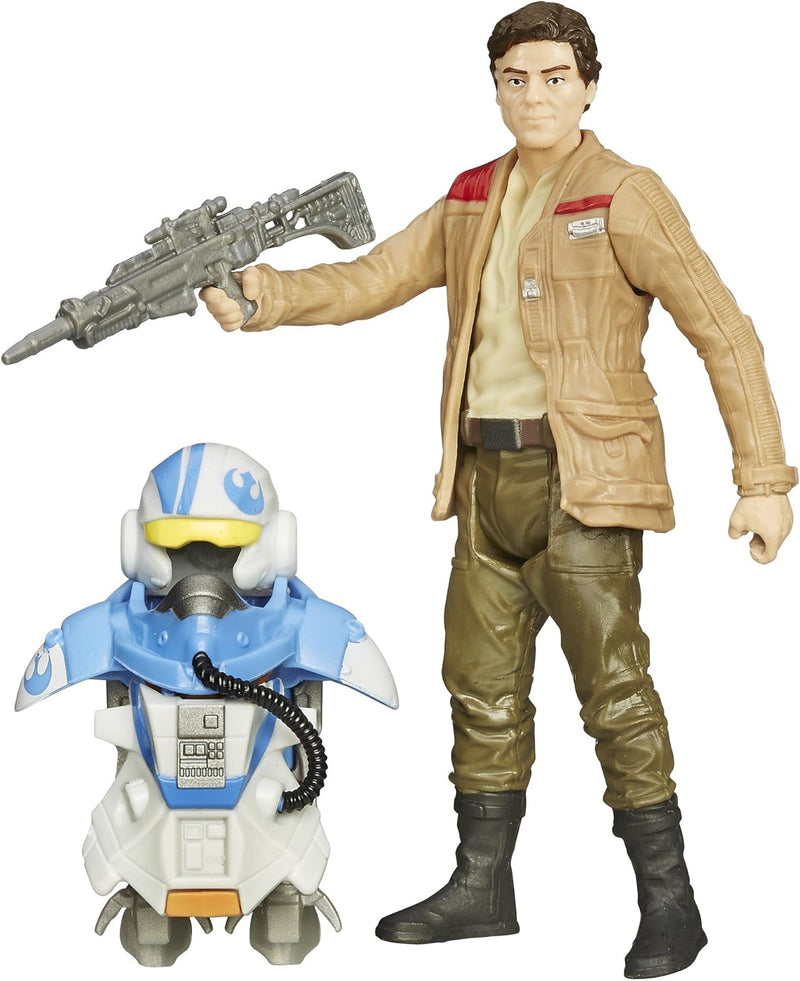 Star Wars The Force Awakens 3.75-Inch Space Mission Armor Poe Dameron Pilot Figure