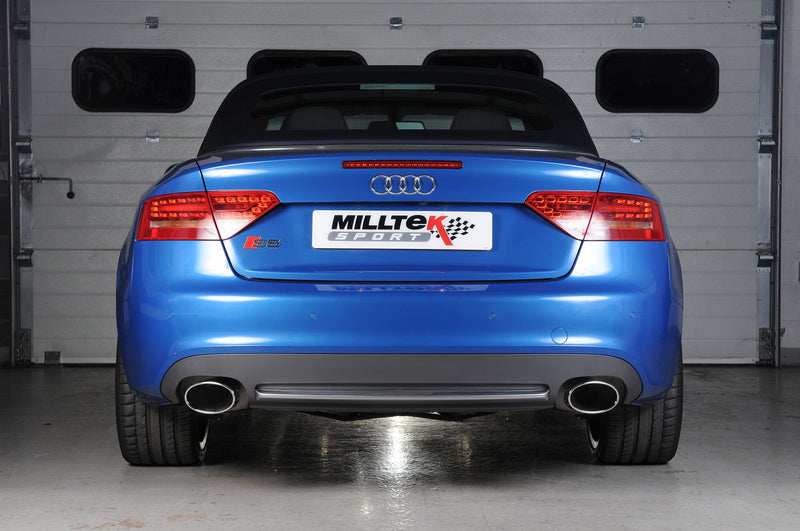 Milltek Sport - Cat Back Exhaust (Multiple Options) Audi S5 B8 Coupe & Cabriolet