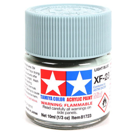 Tamiya Acrylic Paint Mini XF-23 Light Blue