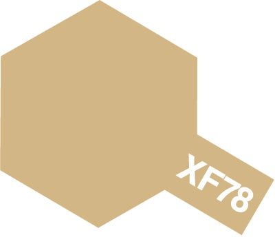 Tamiya Acrylic Paint Mini XF-78 Wooden Deck Tan