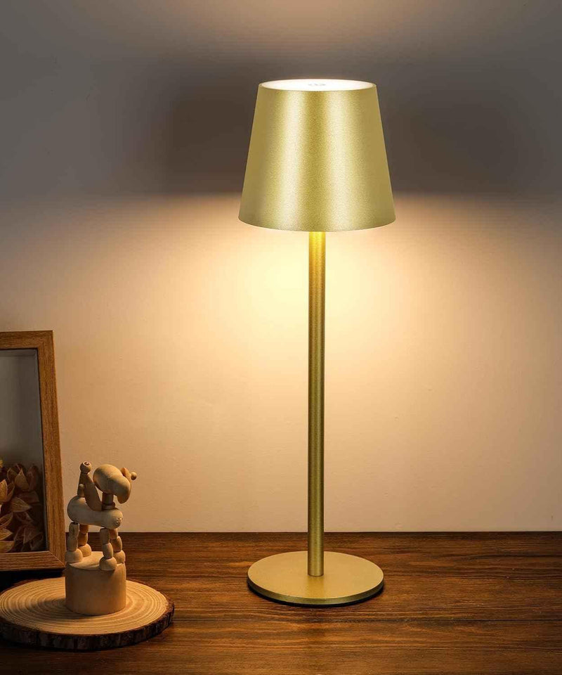 Cordless LED Table Lamp Rechargeable Light IP54 Touch Dimmable Various Colours