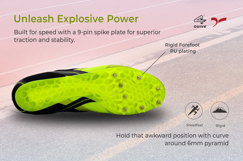 QUIVE SEGA Flower Track & Field Running Spikes