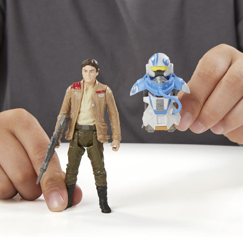 Star Wars The Force Awakens 3.75-Inch Space Mission Armor Poe Dameron Pilot Figure