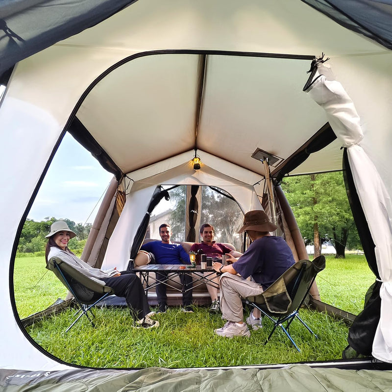 Night Cat 8 Man Inflatable Tent with 2 Bedrooms