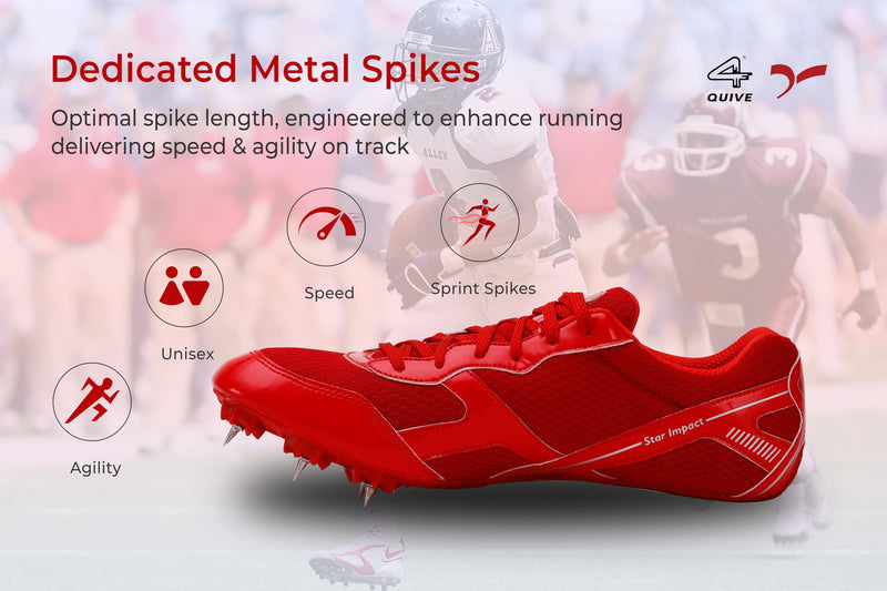 QUIVE SEGA Flower Track & Field Running Spikes