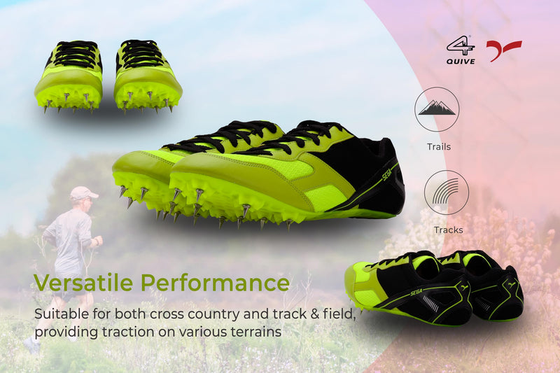 QUIVE SEGA Flower Track & Field Running Spikes