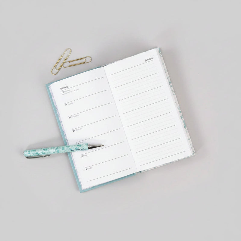 Peter Rabbit 2027 Slim Weekly Diary | Hardback Pocket Planner with Beatrix Potter Artwork | Week-to-View Organiser with Notes Section