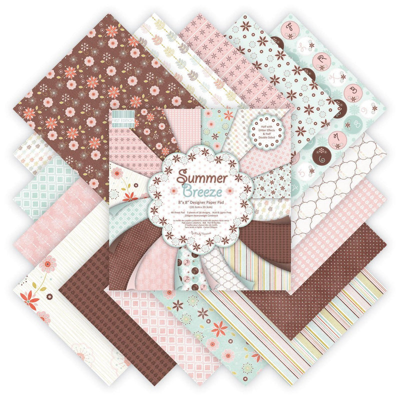 summer breeze 8x8 designer pad