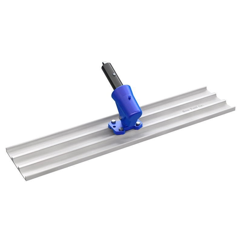 Bon Tool Square End Magnesium Bull Float with Wormgear Bracket