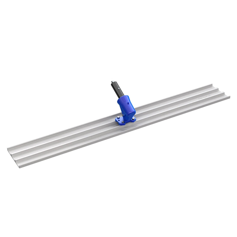 Bon Tool Square End Magnesium Bull Float with Wormgear Bracket