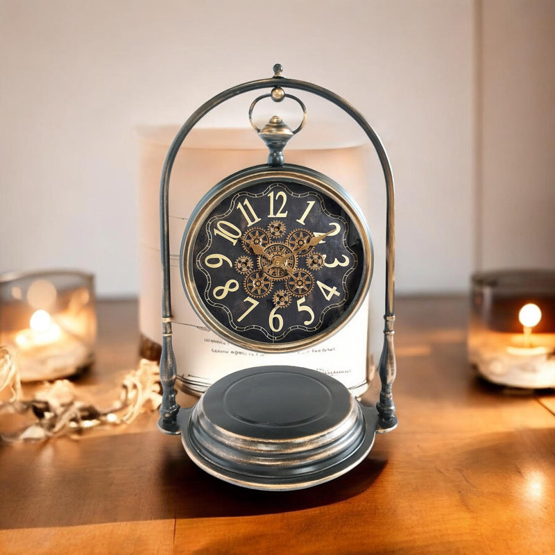 67CM Gear Clock - L35 x W45 x H67 cm