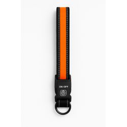 Kowloon Nylon Flashing Collar Orange, Medium/Large