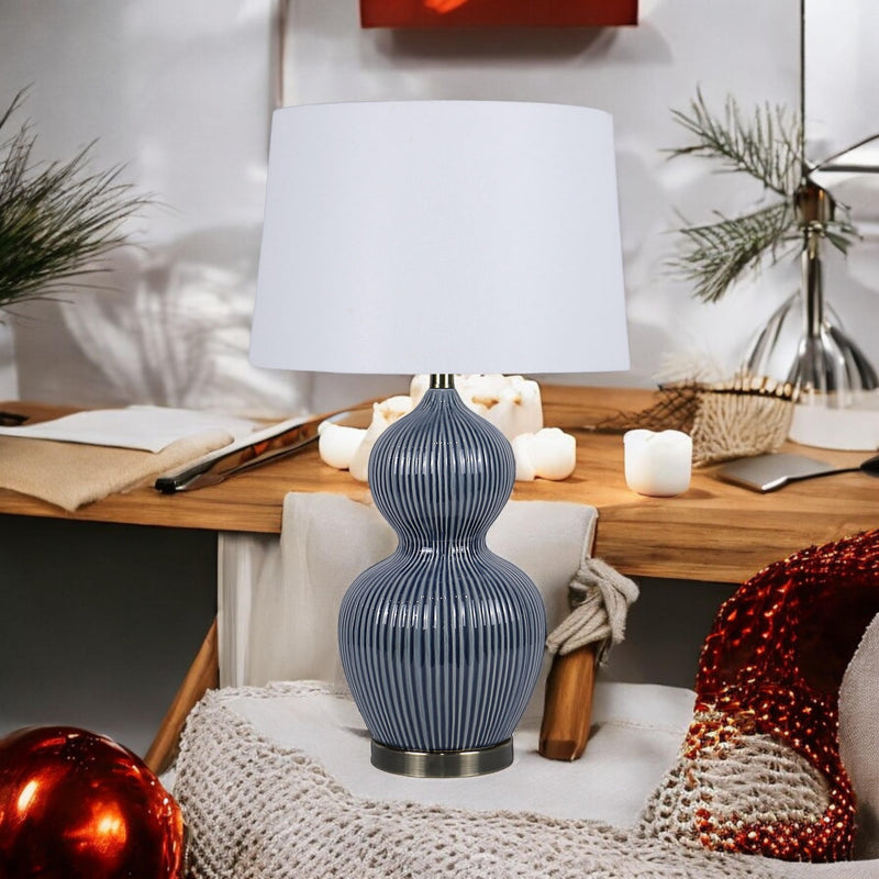 39CM LAMP AND SHADE