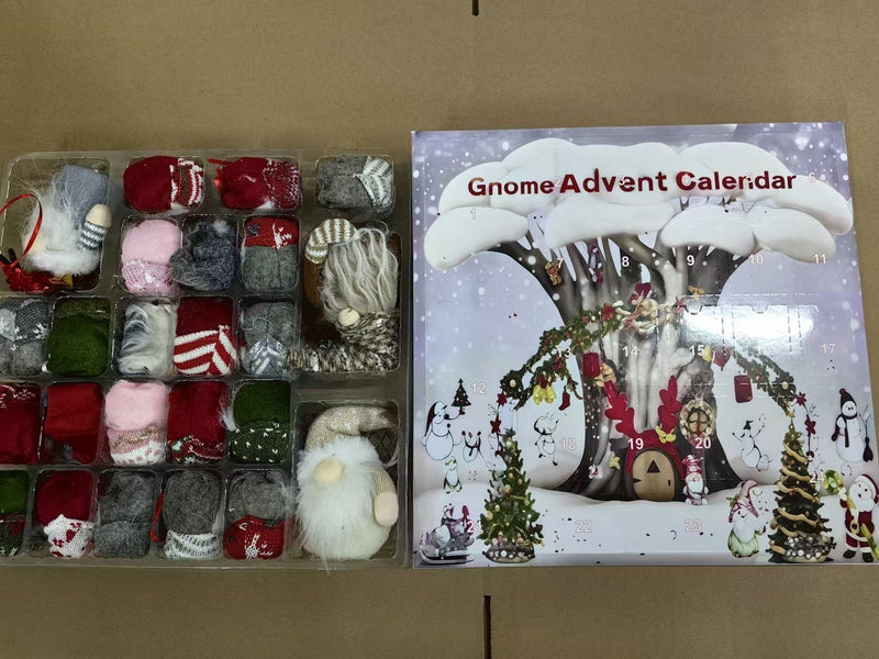 2025Christmas Gnome Advent Calendar