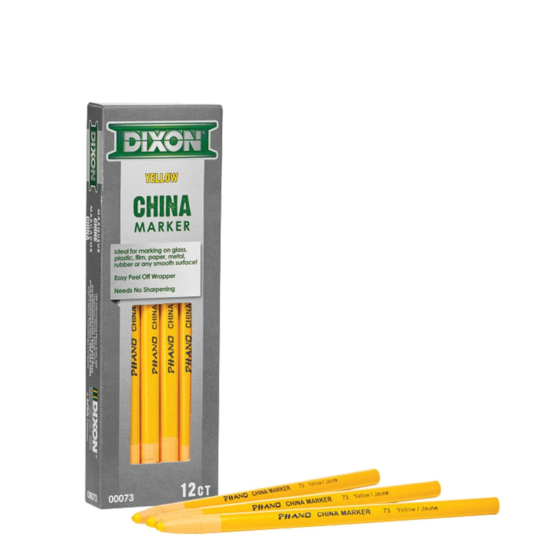 Dixon China Marker - Yellow 84-281 (Single Pencil)
