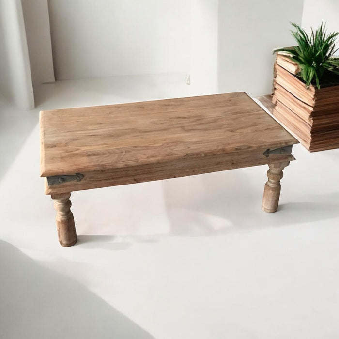 110CM WOODEN COFFEE TABLE