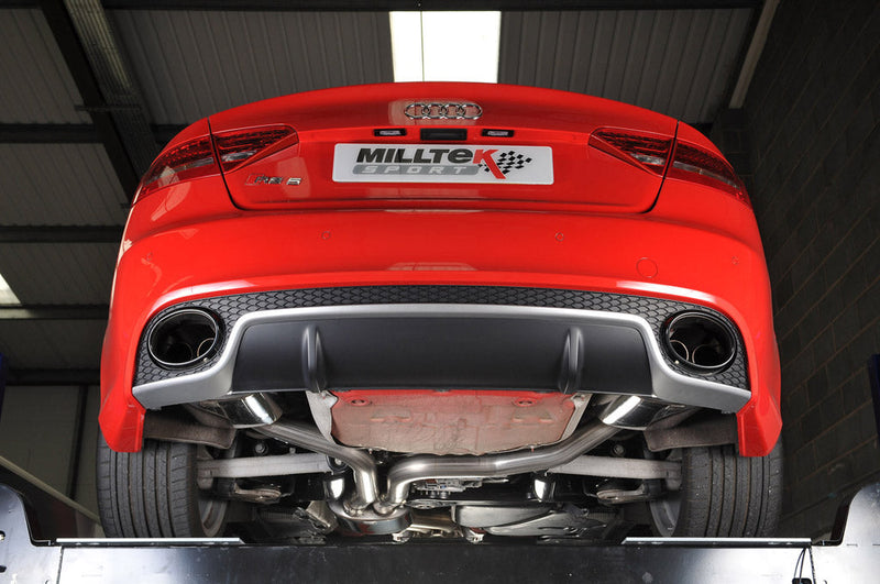 Milltek Sport - Cat Back Exhaust (Multiple Options) Audi RS5 B8 Coupe