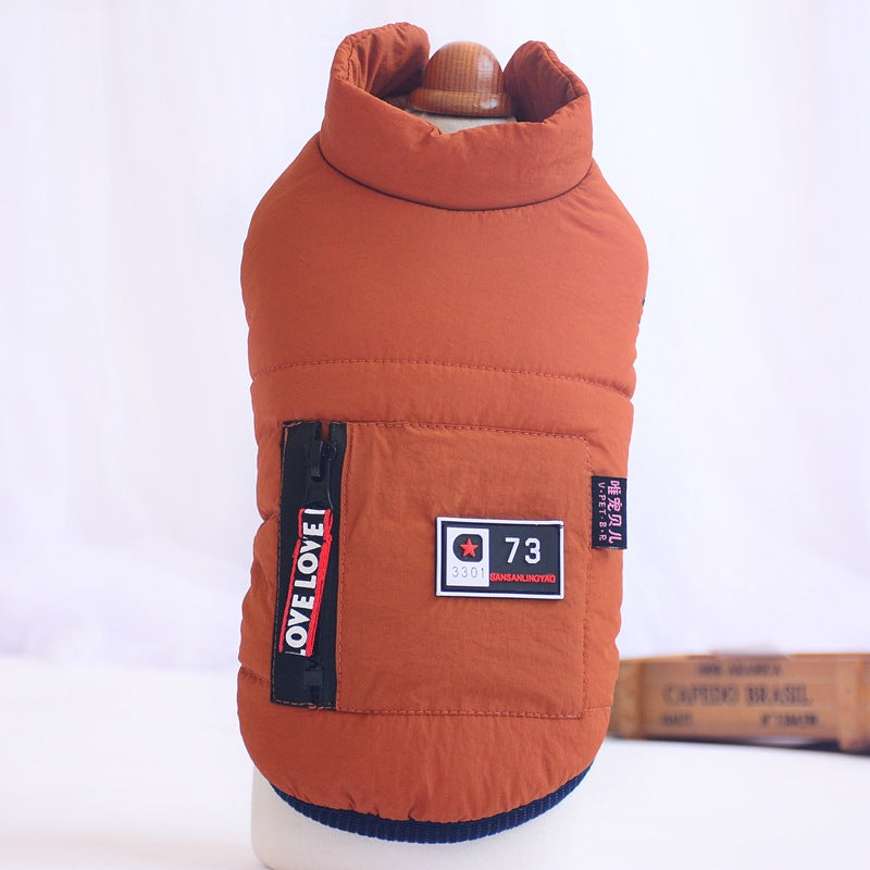 Warm Cotton Vest Teddy VIP Thickening Clothes