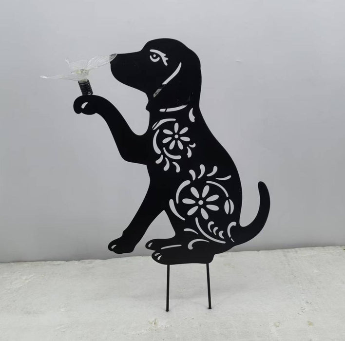Dog Design Solar Stake Light
