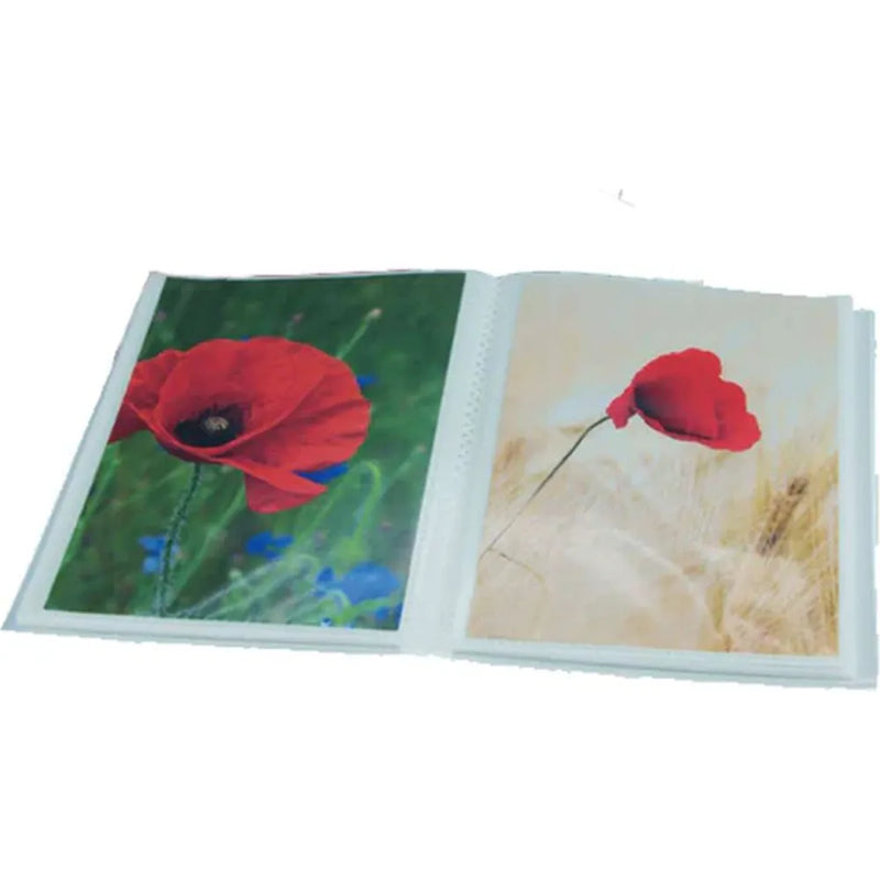 UNI Red Mini 6x4 Slip In Photo Album - 24 Photos
