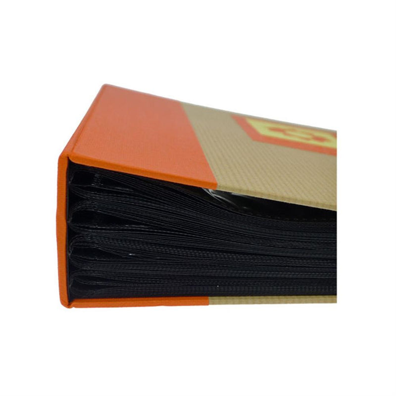 Green Earth Sun Mini Max Slip In Photo Album for 120 7x5 Photos - Orange