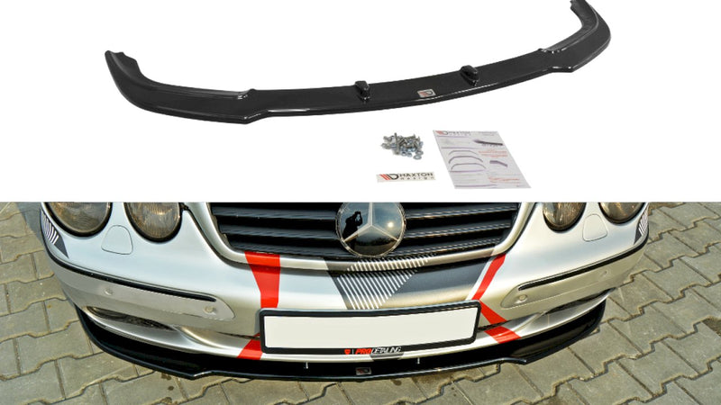 Maxton Design - FRONT SPLITTER MERCEDES CL-CLASS C215