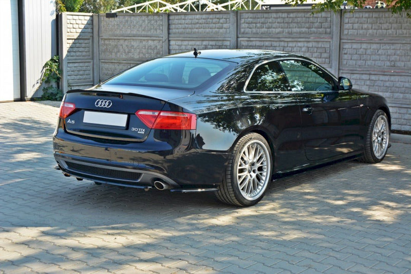 Maxton Design - Rear Splitter (Vertical Bars) Audi A5 Coupe / Sportback S-Line 8T