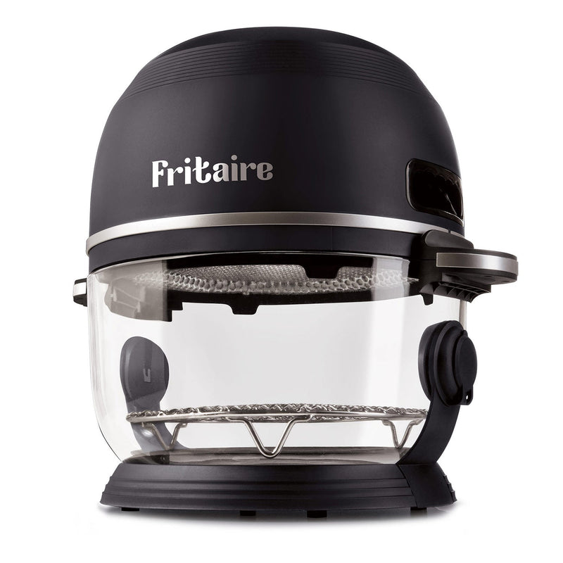 The Self-Cleaning Glass Bowl Air Fryer - MIDNIGHT BLACK