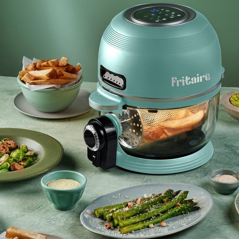 The Self-Cleaning Glass Bowl Air Fryer - LILY WHITE