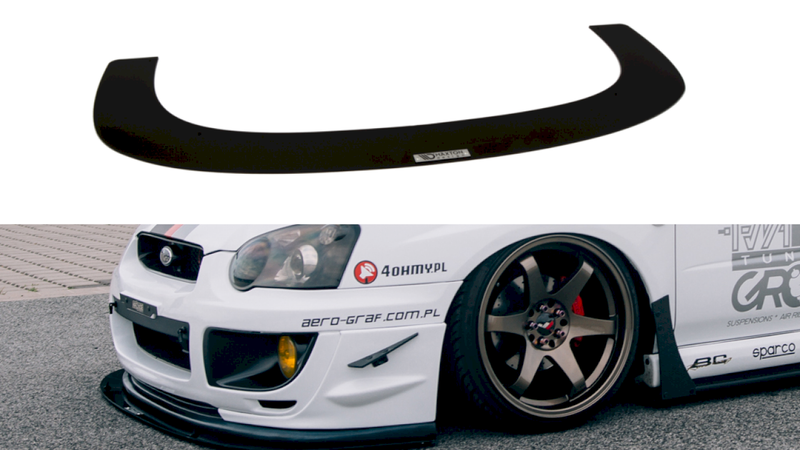 Maxton Design - FRONT RACING SPLITTER SUBARU IMPREZA WRX STI (BLOBEYE)