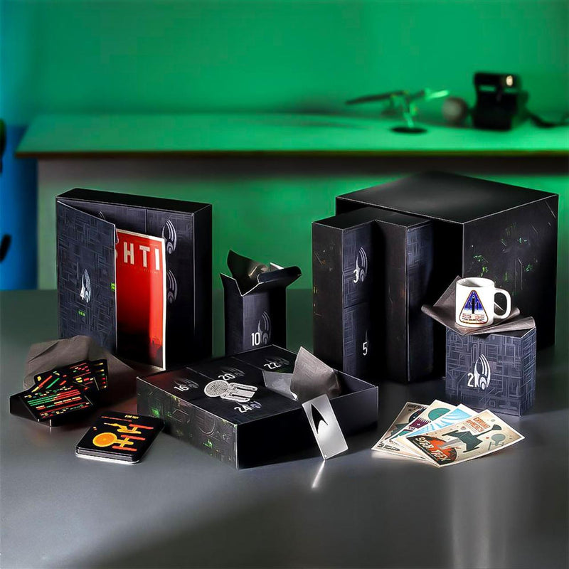Eaglemoss STAR TREK Borg Cube Advent Calendar (STCAL001)